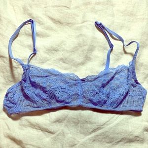Gap body bralette size 36A blue